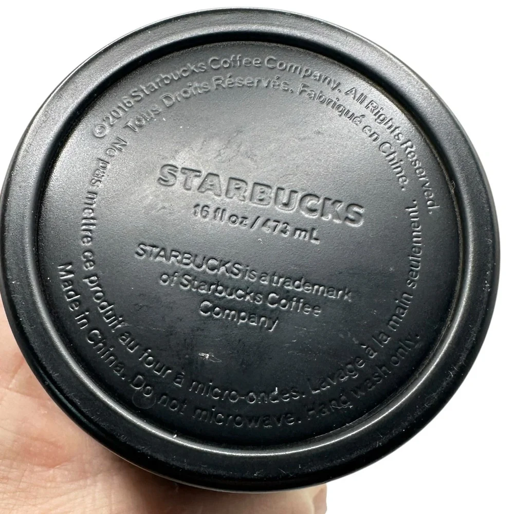 Starbucks Black Travel Coffee Tumbler